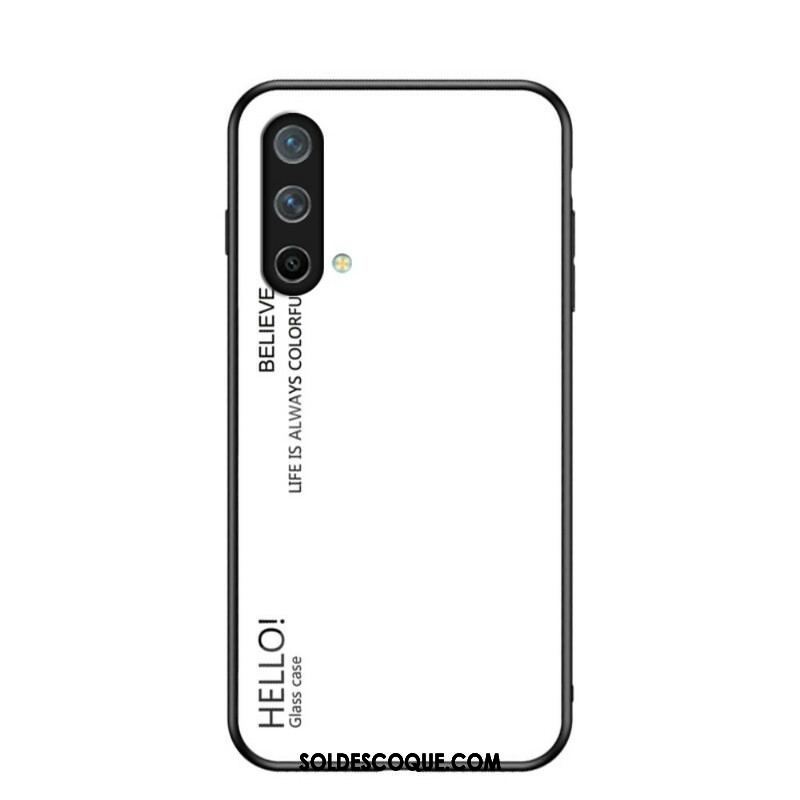 Coque OnePlus Nord CE 5G Verre Trempé Hello