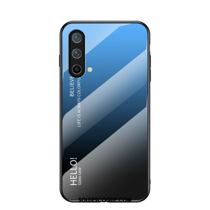 Coque OnePlus Nord CE 5G Verre Trempé Hello