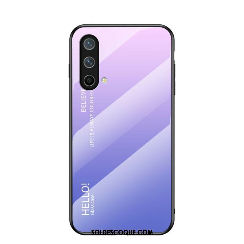 Coque OnePlus Nord CE 5G Verre Trempé Hello