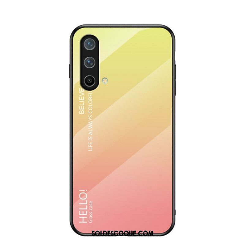 Coque OnePlus Nord CE 5G Verre Trempé Hello