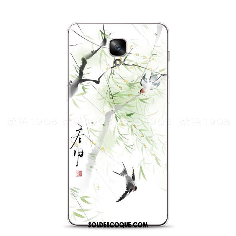 Coque Oneplus 3 Couleur Style Chinois Art Fluide Doux Frais France