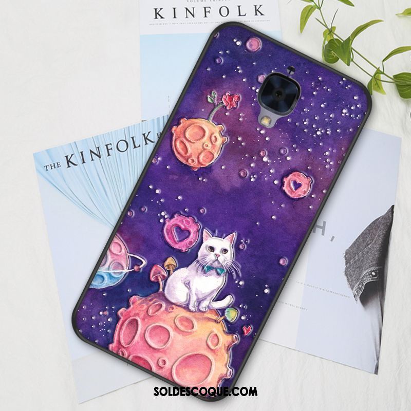 Coque Oneplus 3 Créatif Dessin Animé Incassable Téléphone Portable Silicone Pas Cher