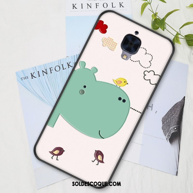 Coque Oneplus 3 Créatif Dessin Animé Incassable Téléphone Portable Silicone Pas Cher