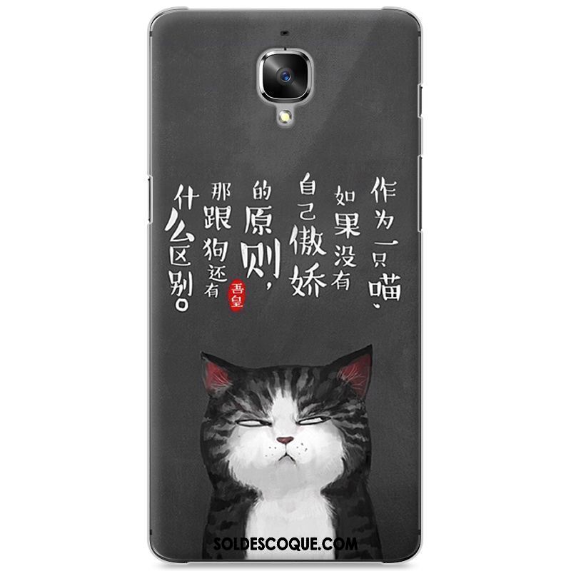 Coque Oneplus 3 Difficile Dessin Animé Protection Légère Incassable En Ligne