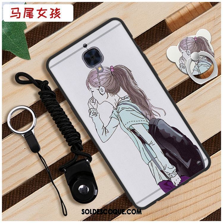 Coque Oneplus 3 Incassable Dessin Animé Protection Tout Compris Ornements Suspendus France