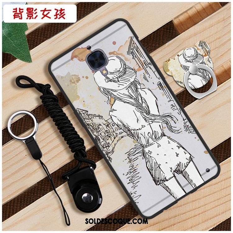 Coque Oneplus 3 Incassable Dessin Animé Protection Tout Compris Ornements Suspendus France