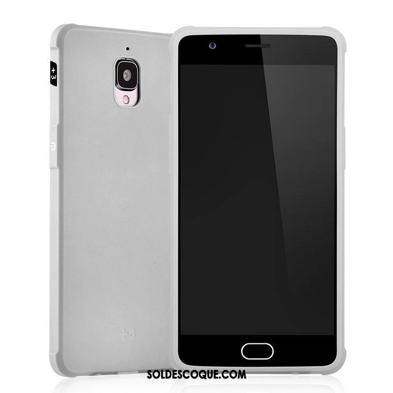 Coque Oneplus 3 Membrane Gris Incassable Protection Téléphone Portable En Ligne