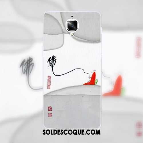 Coque Oneplus 3 Nouveau Silicone Créatif Étui Style Chinois Pas Cher