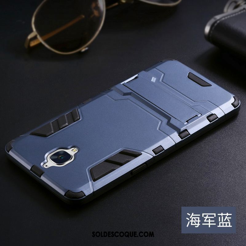 Coque Oneplus 3 Personnalité Bleu Téléphone Portable Incassable Tout Compris En Ligne