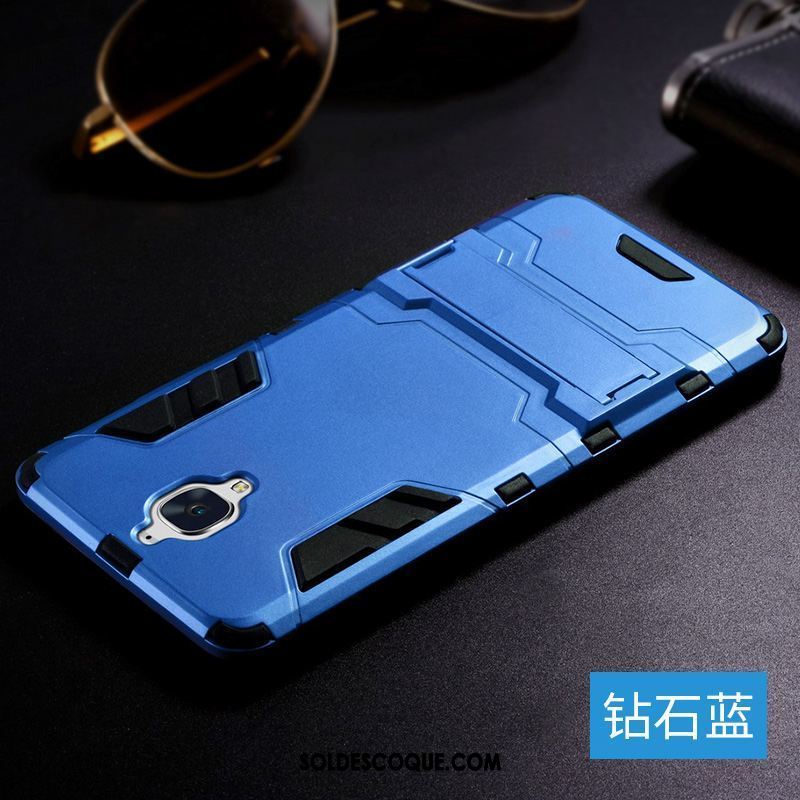 Coque Oneplus 3 Personnalité Bleu Téléphone Portable Incassable Tout Compris En Ligne