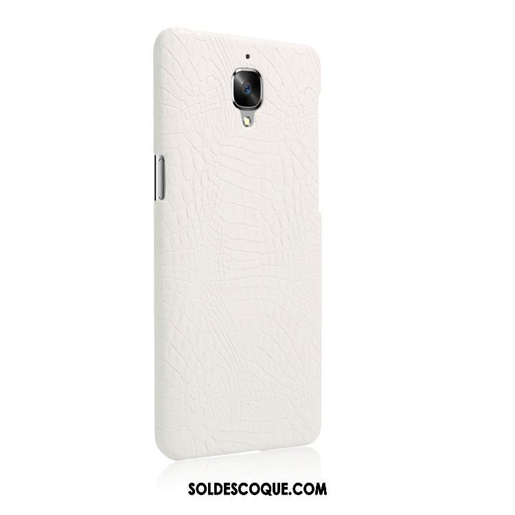 Coque Oneplus 3 Protection Étui En Cuir Vert Incassable Crocodile Modèle France