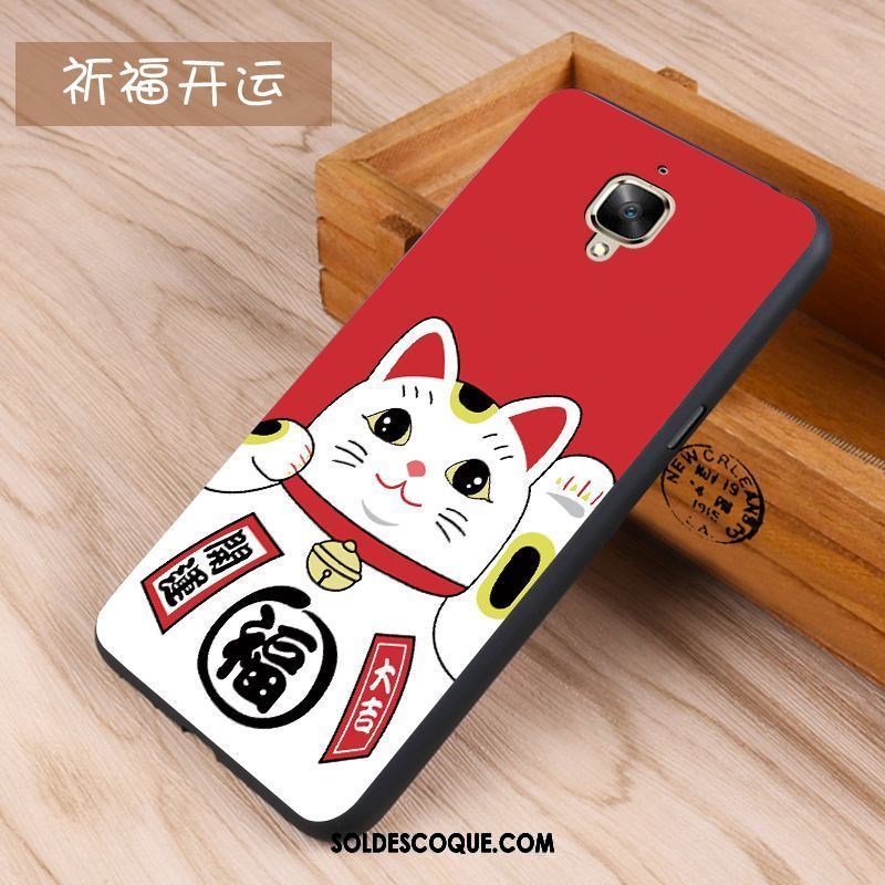 Coque Oneplus 3 Silicone Tendance Fluide Doux Blanc Téléphone Portable Pas Cher