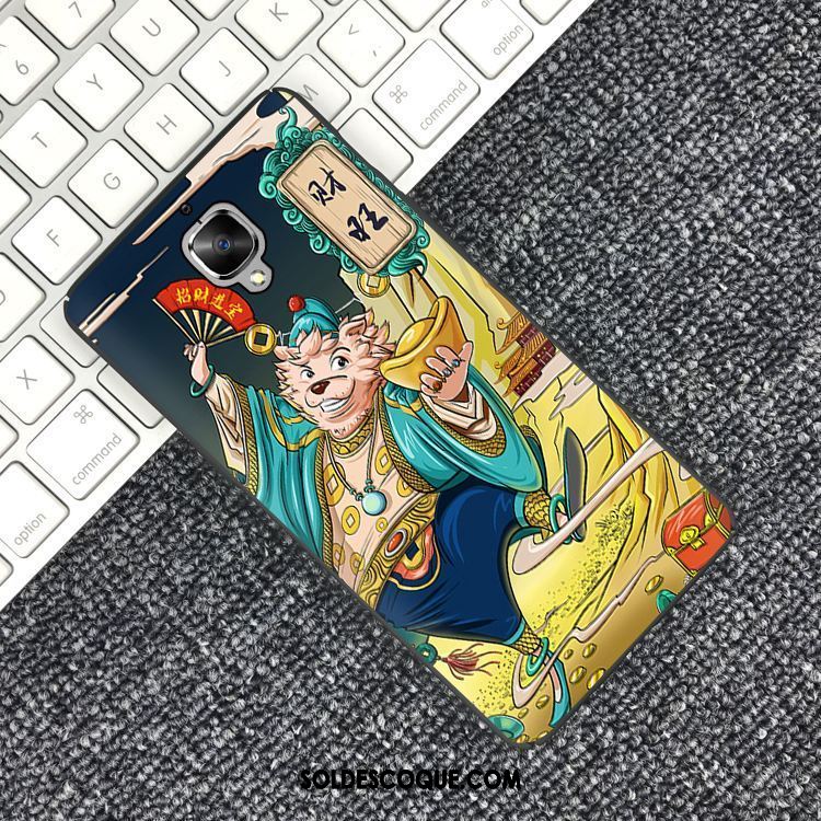 Coque Oneplus 3 Style Chinois Bleu Personnalisé Protection Modèle Housse En Vente