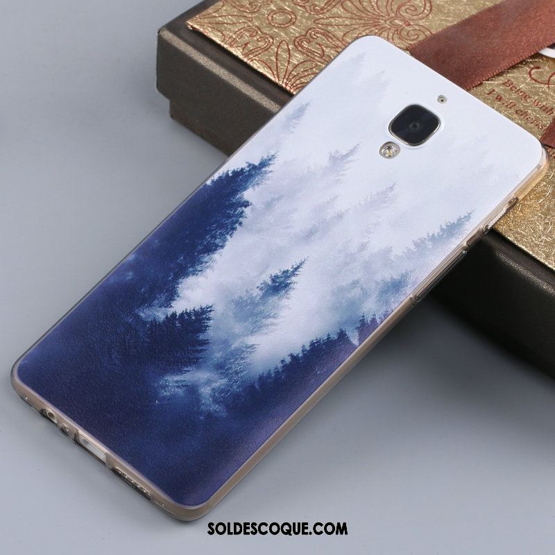 Coque Oneplus 3 Tendance Tout Compris Personnalisé Incassable Violet Pas Cher