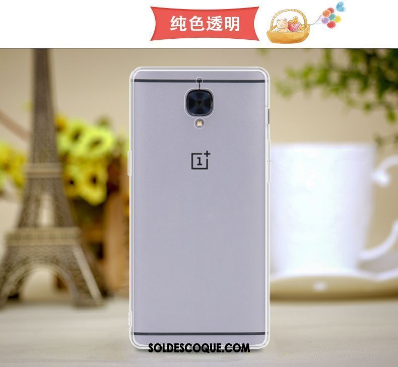 Coque Oneplus 3 Très Mince Protection Incassable Silicone Fluide Doux En Vente