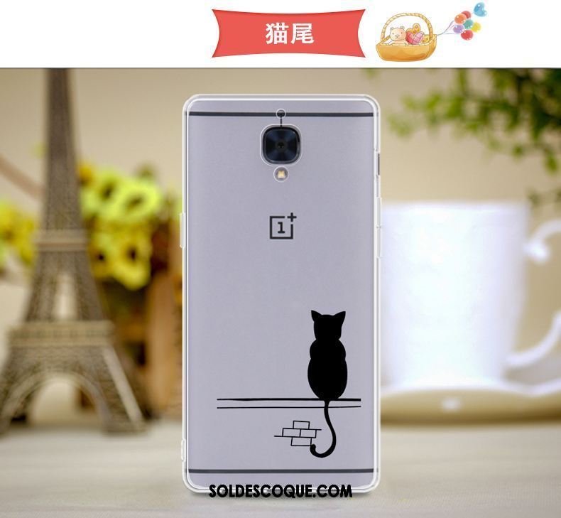 Coque Oneplus 3 Très Mince Protection Incassable Silicone Fluide Doux En Vente