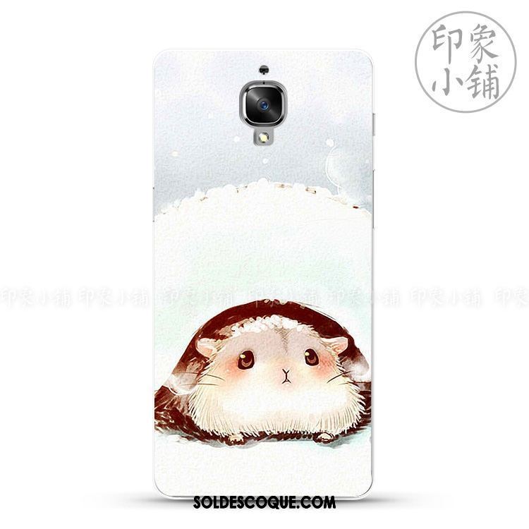 Coque Oneplus 3t Animal Créatif Protection Super Mignon Très Mince Pas Cher