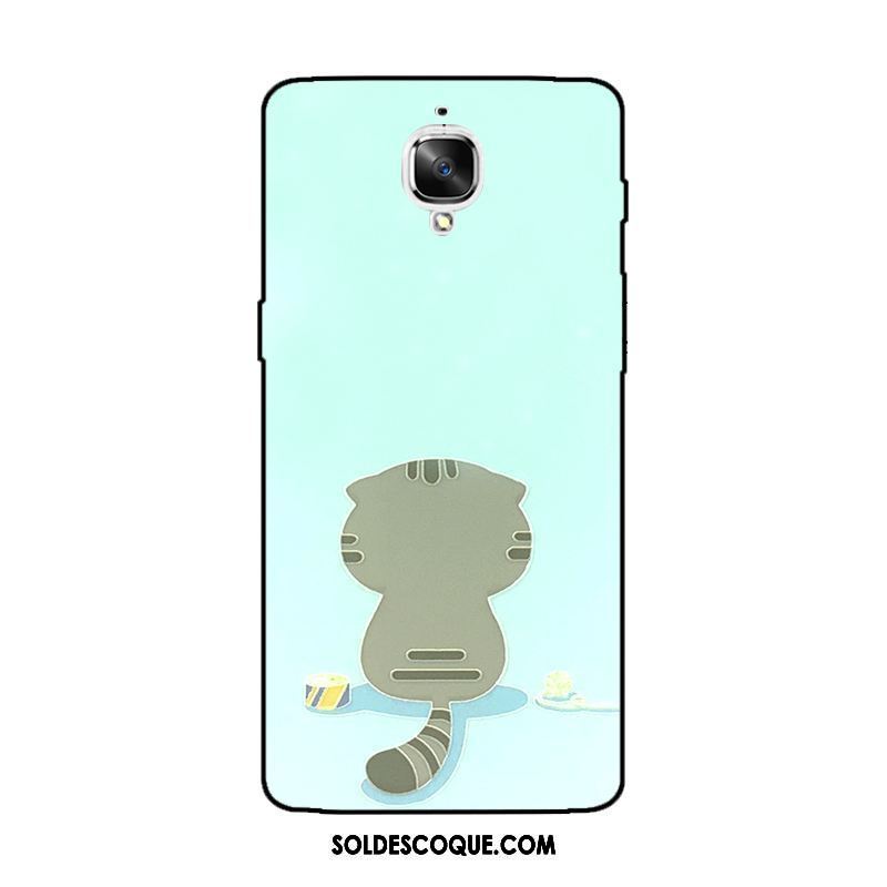 Coque Oneplus 3t Bleu Charmant Protection Simple Animal En Ligne