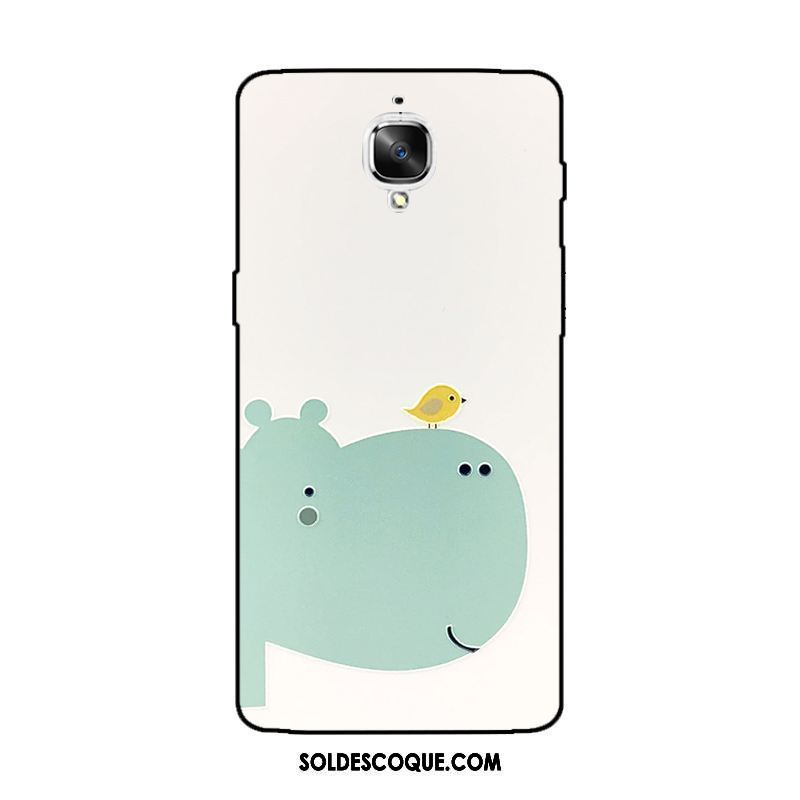 Coque Oneplus 3t Bleu Charmant Protection Simple Animal En Ligne