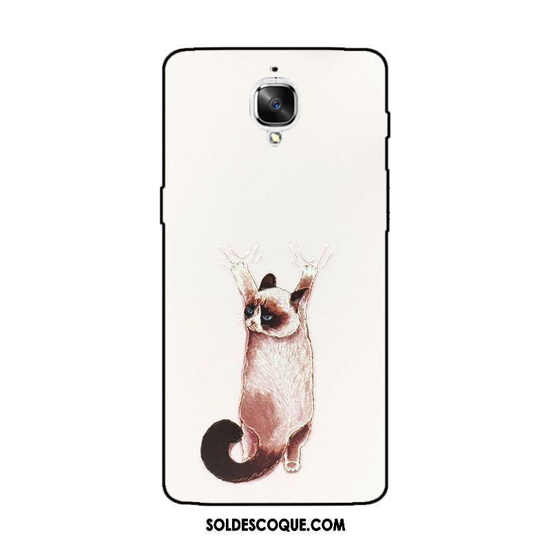 Coque Oneplus 3t Bleu Charmant Protection Simple Animal En Ligne