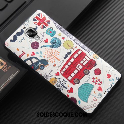 Coque Oneplus 3t Protection Gaufrage Incassable Silicone Étui En Ligne