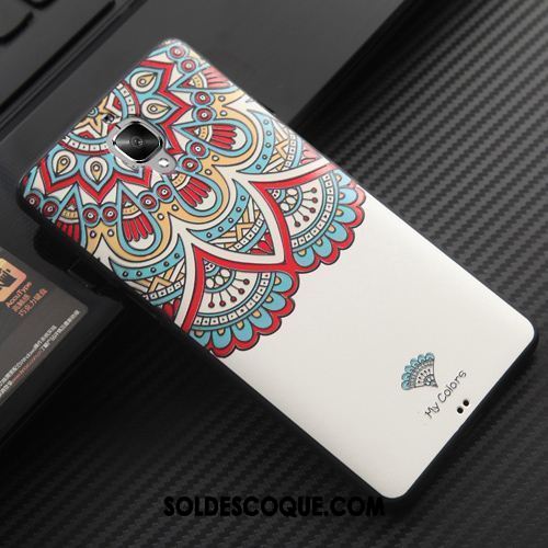 Coque Oneplus 3t Protection Gaufrage Incassable Silicone Étui En Ligne