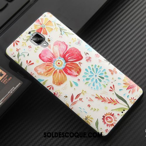 Coque Oneplus 3t Protection Gaufrage Incassable Silicone Étui En Ligne