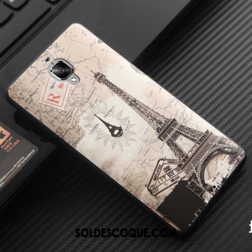 Coque Oneplus 3t Protection Gaufrage Incassable Silicone Étui En Ligne