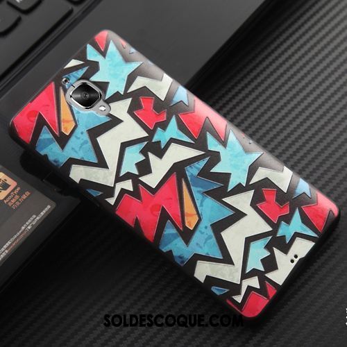 Coque Oneplus 3t Protection Gaufrage Incassable Silicone Étui En Ligne