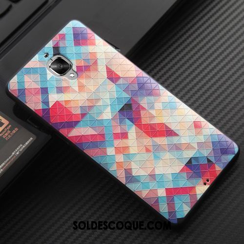 Coque Oneplus 3t Protection Gaufrage Incassable Silicone Étui En Ligne