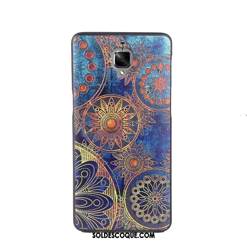 Coque Oneplus 3t Protection Tout Compris Gaufrage Fluide Doux Étui Soldes