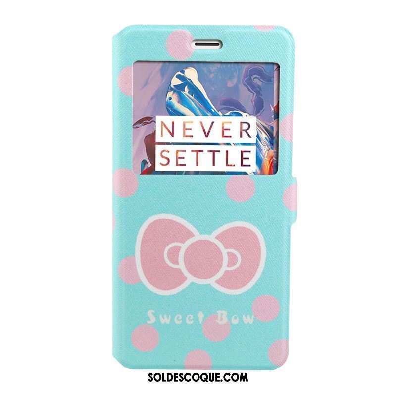 Coque Oneplus 3t Rose Protection Étui Incassable Étui En Cuir Pas Cher