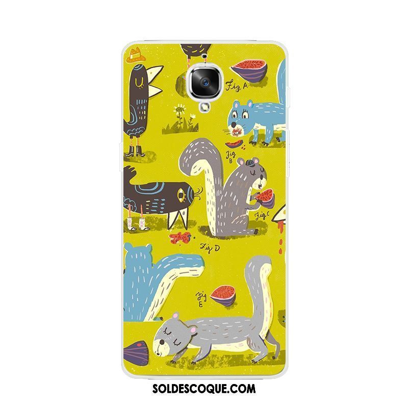 Coque Oneplus 3t Silicone Animal Téléphone Portable Étui Renard Soldes