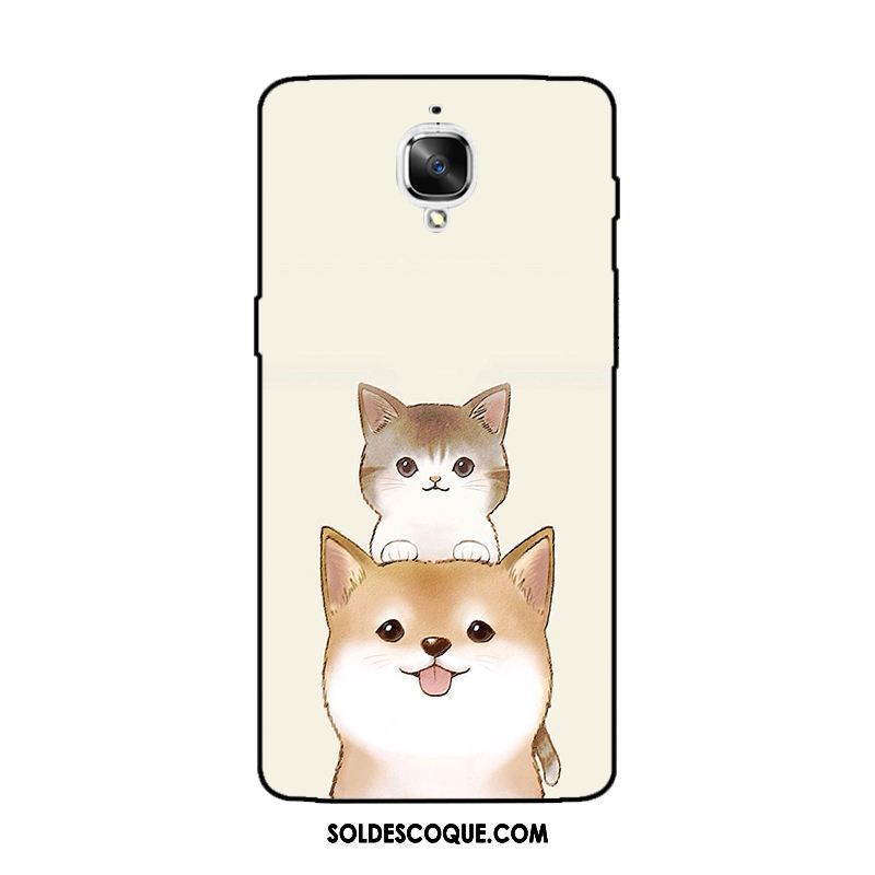 Coque Oneplus 3t Étui Animal Jaune Téléphone Portable Protection Soldes