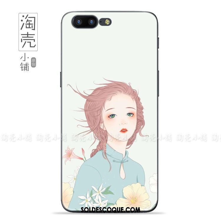 Coque Oneplus 5 Art Frais Silicone Téléphone Portable Fluide Doux En Vente