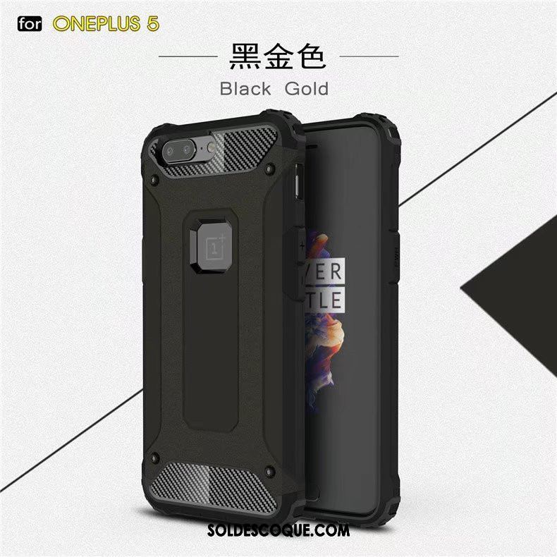 Coque Oneplus 5 Ballon Silicone Étui Incassable Noir Pas Cher