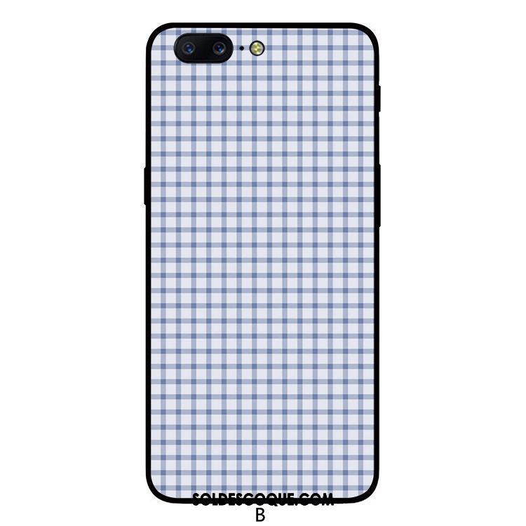 Coque Oneplus 5 Blanc Délavé En Daim Téléphone Portable Tendance Silicone En Ligne