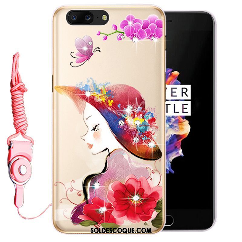 Coque Oneplus 5 Blanc Légère Téléphone Portable Fluide Doux Tout Compris Soldes