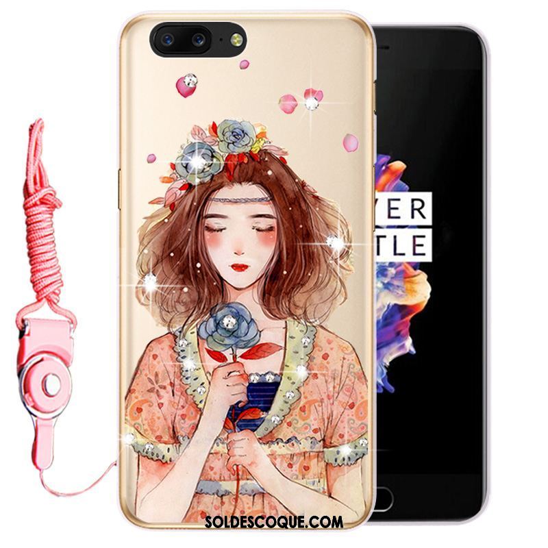 Coque Oneplus 5 Blanc Légère Téléphone Portable Fluide Doux Tout Compris Soldes