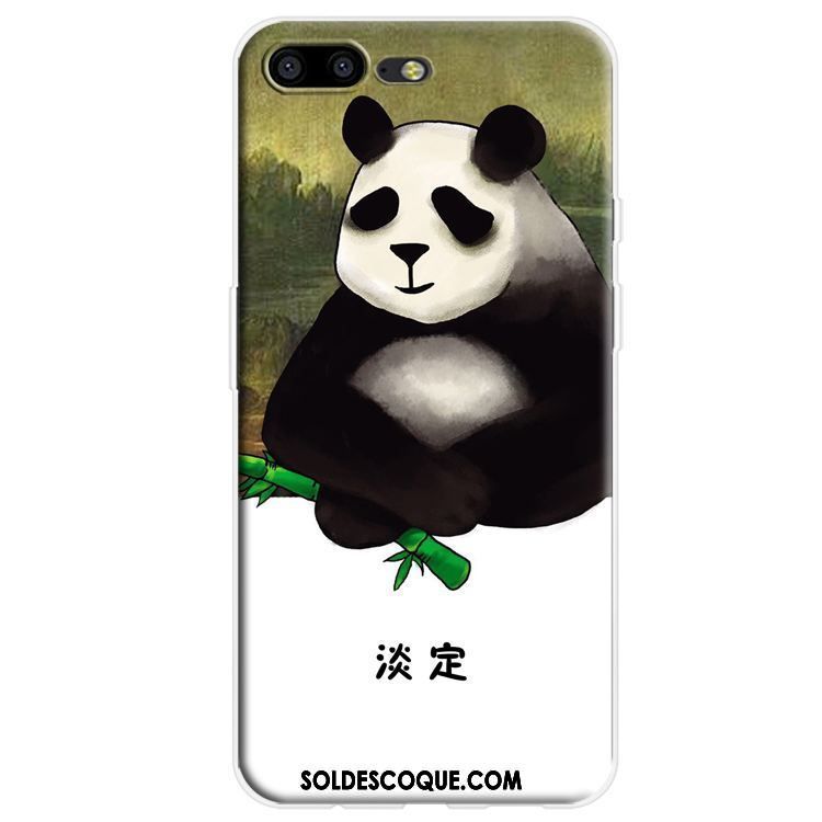 Coque Oneplus 5 Incassable Silicone Noir Fleur Style Chinois Pas Cher