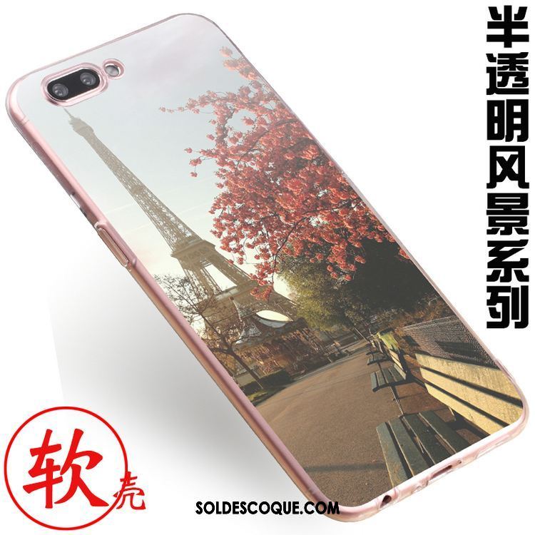 Coque Oneplus 5 Mode Téléphone Portable Protection Fluide Doux Paysage Pas Cher