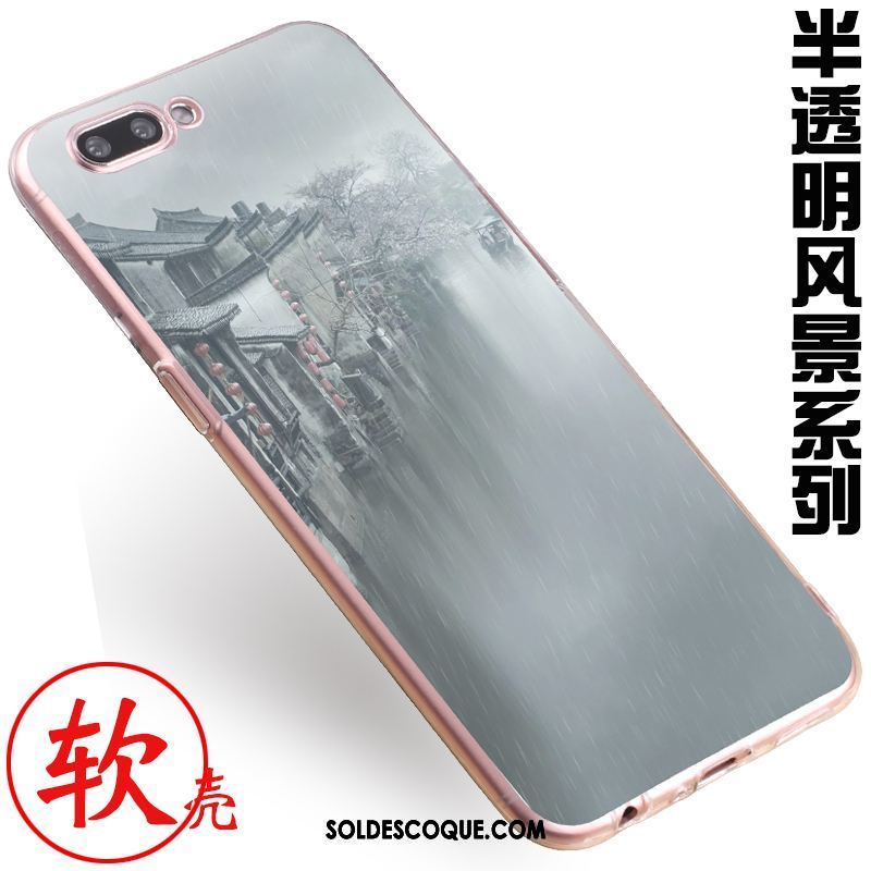 Coque Oneplus 5 Mode Téléphone Portable Protection Fluide Doux Paysage Pas Cher