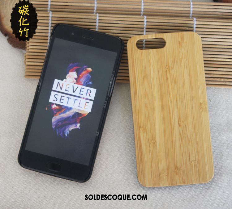 Coque Oneplus 5 Très Mince Gaufrage Incassable Protection Téléphone Portable En Vente