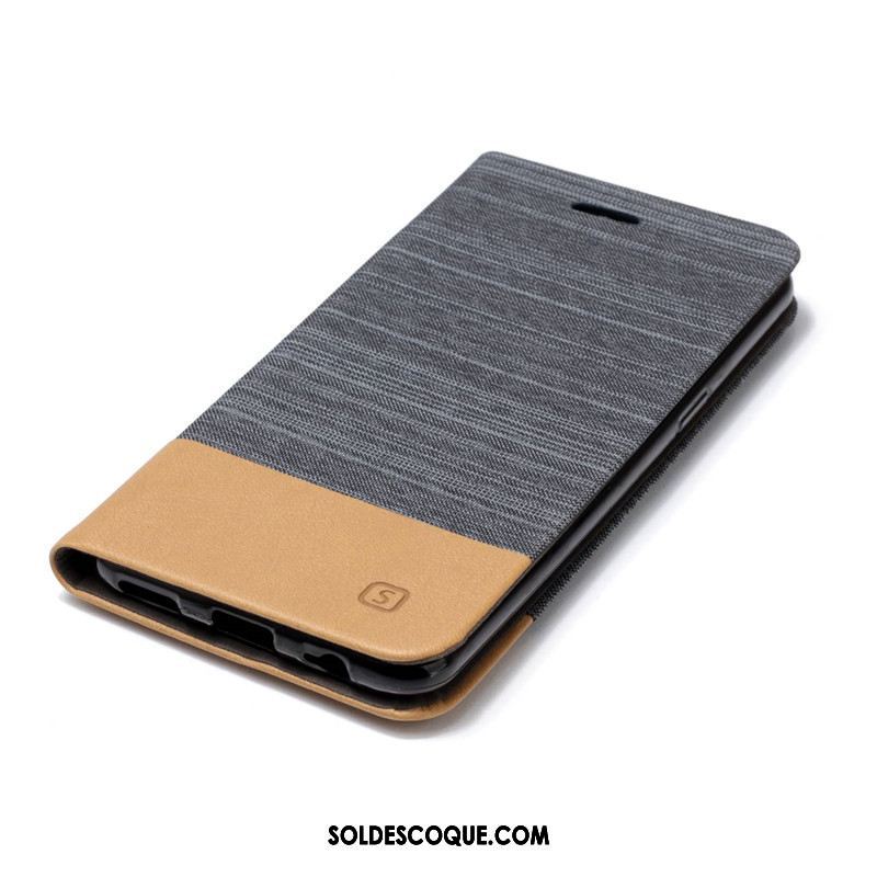 Coque Oneplus 5 Téléphone Portable Fluide Doux Toile Modèle Fleurie Denim Housse France