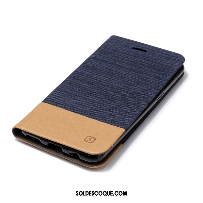 Coque Oneplus 5 Téléphone Portable Fluide Doux Toile Modèle Fleurie Denim Housse France