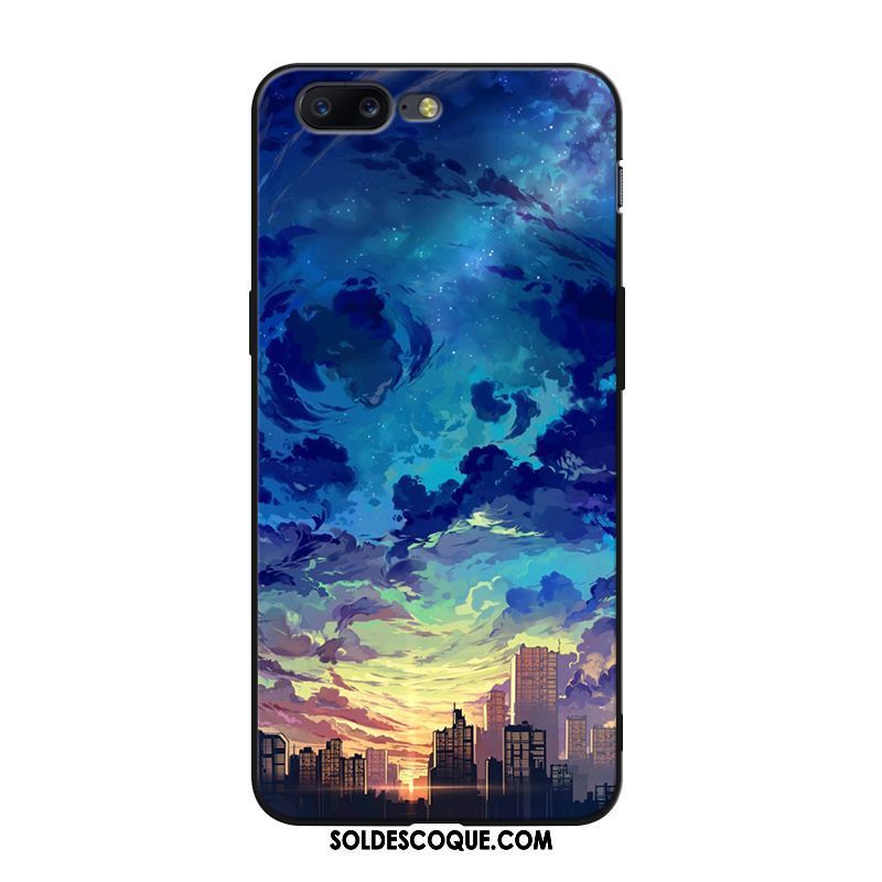 Coque Oneplus 5 Téléphone Portable Tout Compris Personnalisé Ciel Étoilé Rose Housse Soldes