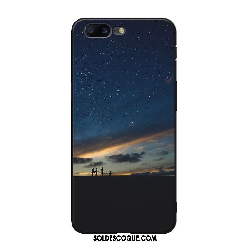 Coque Oneplus 5 Téléphone Portable Tout Compris Personnalisé Ciel Étoilé Rose Housse Soldes