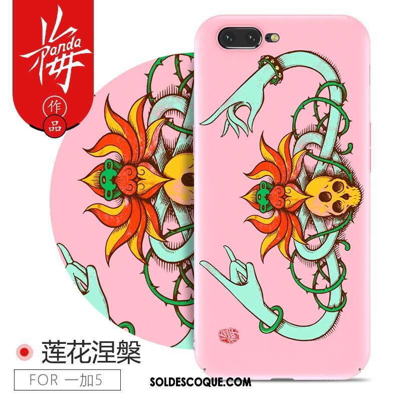 Coque Oneplus 5 Téléphone Portable Étui Silicone Dessin Animé Vert En Vente