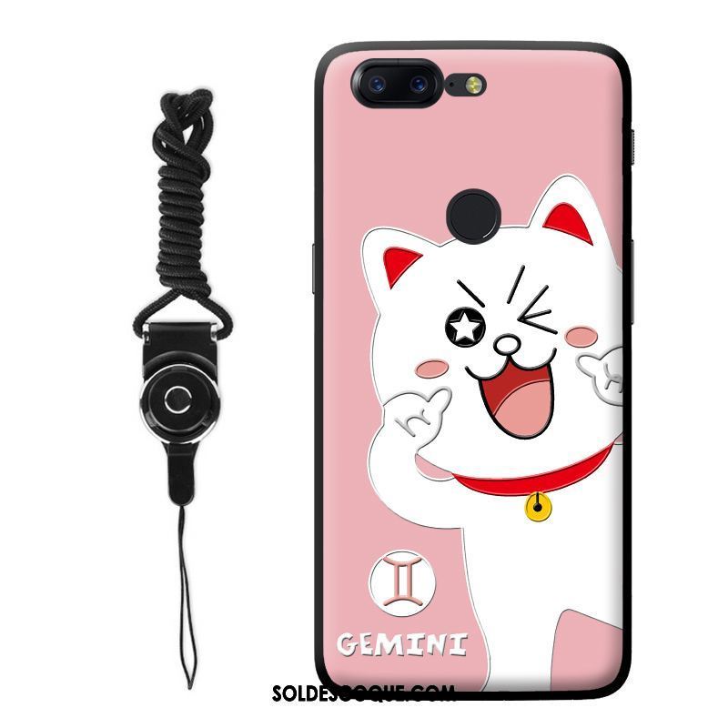 Coque Oneplus 5t Dessin Animé Silicone Téléphone Portable Incassable Étui En Vente