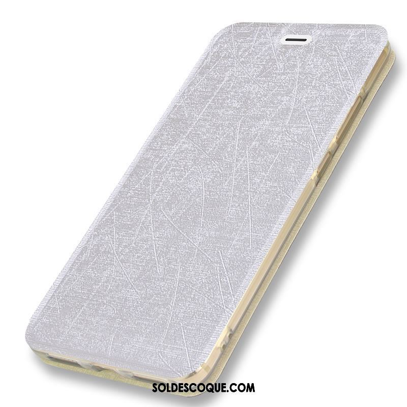 Coque Oneplus 5t Fluide Doux Bleu Étui Téléphone Portable Étui En Cuir En Ligne